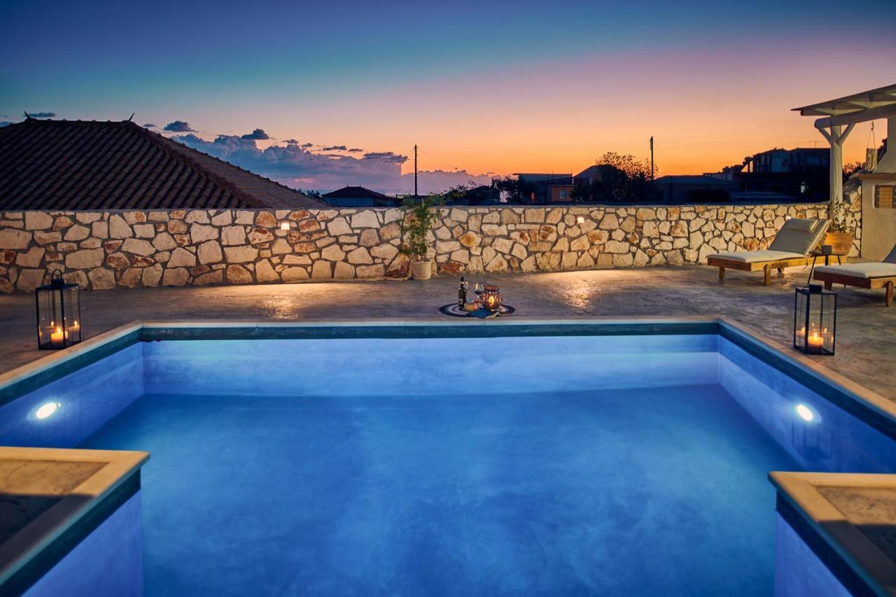 Ioanna Chateau - Luxury Stone Villa Maries  Exterior photo