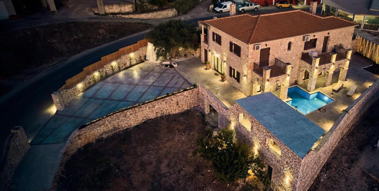 Ioanna Chateau - Luxury Stone Villa Maries  Exterior photo